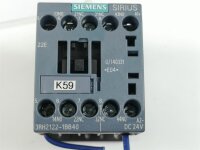 3x Stk SET Siemens Sirius 3RH2122-1BB40 Hilfsschütz Schütz