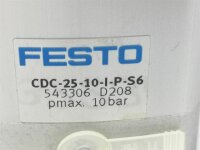 FESTO CDC-25-10-I-P-S6 Kompaktzylinder 543306