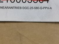 FESTO DGC-25-580-G-PPV-A 532447 Lineareinheit Pneumatischer Linearantrieb