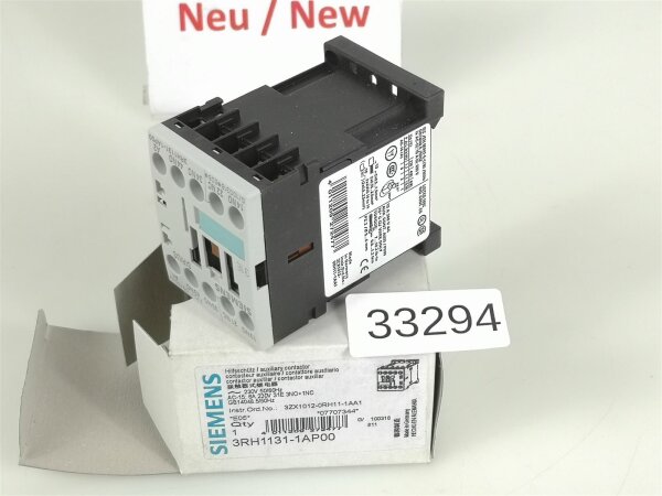 Siemens 3RH1131-1AP00 Hilfsschütz