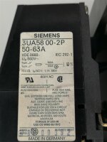 Siemens 3TB48 17-0A 3UA5800-2P Schütz Contactor Leistungsschütz 3TB4817-0A
