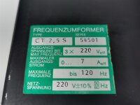 SINUS CT 2,5 S Frequenzumformer CONTASYN