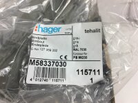 hager M58337030 Endplatte
