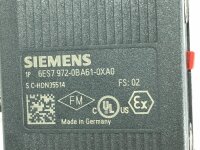 Siemens 6ES7 972-0BA61-0XA0 6GK1 500-0FC10...