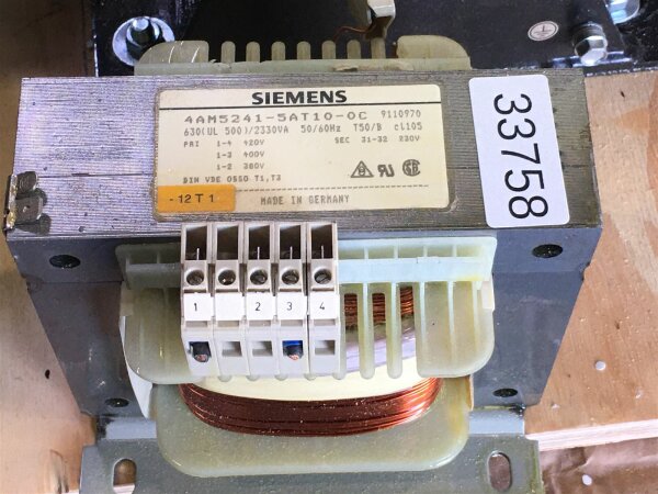 Siemens 4AM5241-5AT10-0C Trafo Transformator