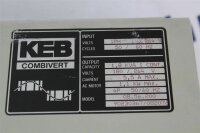 KEB Combivert 1,8 KVA   1,1 KW    08.56.200 Frequenzumrichter   inverter