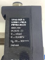 FESTO SPAU-P6R-A-G18M-L-PNLK-PNVBA-M12U Drucksensor 8001200