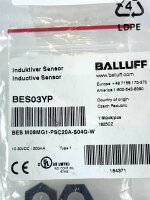 BALLUFF BES03YP BES M08MG1-PSC20A-S04G-W Induktiver Sensor