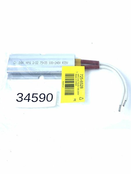 RoHS 725-6528 HPG 2/22 75x35 100-240V Heizelement