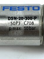 FESTO DSN-20-300-P 5073 C708 Pneumatik Zylinder