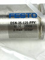 FESTO DSN-25-125-PPV 8531 DO08 Rundzylinder Zylinder