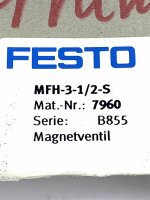 FESTO MFH-3-1/2-S Magnetventil Ventil 7960