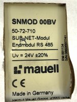 mauell SNMOD 00BV SUB-NET-Modul Endmodul RS 485