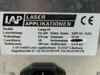 LAP LASER APPLIKATIONEN Longo 02 IP65