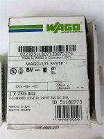 WAGO 751-402 Digitales Eingangsmodul Klemme 0,08-2,5mm²