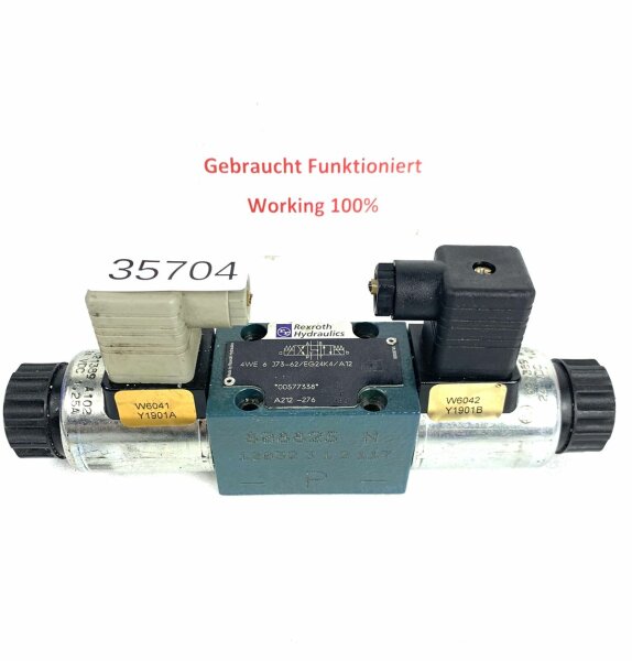 Rexroth Hydraulics 4WE 6 J73-62/EG24K4/A12 Wegeventil Ventil