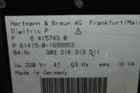 Hartmann & Braun Digitric P 61415-0-1699953 Regler Industrieregler