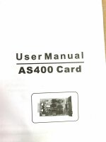 UserManual AS400 Card 730-50024-02P Relaiskarte für MHD Modular