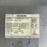 Siemens 1FK6063-6AF71-1TH0 Servomotor