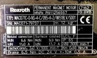 Rexroth MAC071C-0-NS-4-C/095-A-2/WI518LV/S001 Perm. Magnet Motor