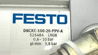 FESTO DNCKE-100-20-PPV-A Pneumatikzylinder Zylinder 526484 LN08