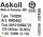 Askoll 240W TA0200 Whirlpool Antriebsmotor 220-240Vac 50-60Hz