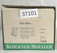 Klöckner Moeller N 6 - 100 Leistungsschalter Leistungstrenner N6100v