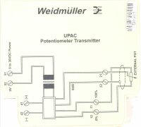 Weidmüller UPAC TRANSM. POT 8280320000 Analogue Isolator