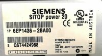 Siemens SITOP power 20 6EP1436-2BA00 Netzteil