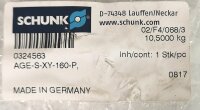 SCHUNK AGE-S-XY-160-P Ausgleichseinheit 324563