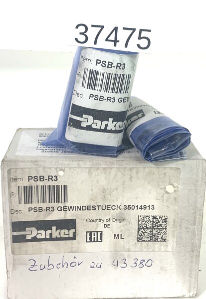 Parker PSB-R3 Gewindestück 35014913