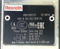 Rexroth HED 8 0H-20/100K14S Hydraulikventil R901095375