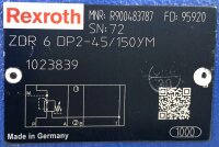 Rexroth ZDR 6 DP2-45/150YM Hydraulikventil R900483787