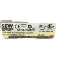 SEW MOVI-SWITCH MSW-2S-07A/CB0/P22A/RI2A/APG4 Motorstarter
