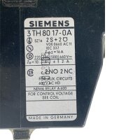Siemens 3TH8017-0A Schütz