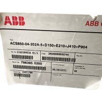 ABB ACS850-04-202A-5+D150+E210+J410+P904 Frequenzumrichter 110KW