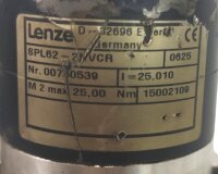 Lenze SPL62-2UVCR-055N21 Drehstrom-Asyncron-Getriebemotor