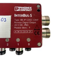 Phoenix Contact INTERBUS-S IBS IP CDO /24-F Remote Digital Output 2759799