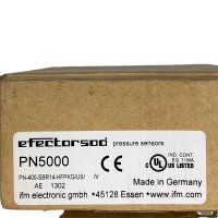 ifm electronic PN5000 Drucksensor PN-400-SBR14-HFPKG/US/