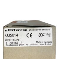 ifm electronic OJ5014 Fotoelektrik Sensor OJPLFPKG/AS