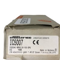 ifm electronic IC5007 induktiv Sensor ICE3040-BPKG/US-100-DPS