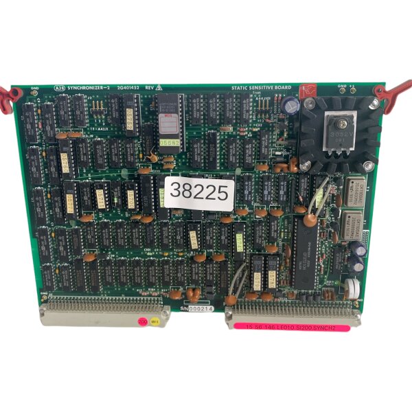 SYNCHRONIZER-2 2G401452 REV5 STATIC SENSITIVE BOARD PLATINE