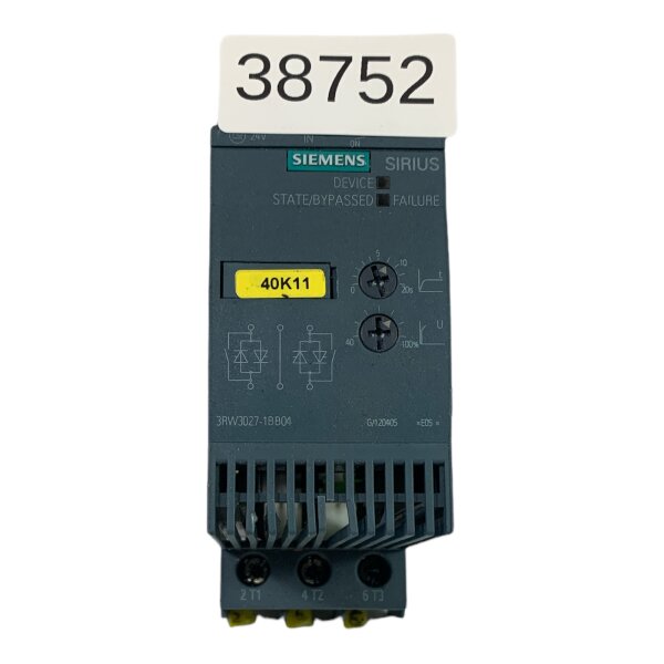 Siemens SIRIUS 3RW3027-1BB04 Sanftstarter