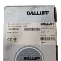 BALLUFF BNS0030 Mechanischer Positionsschalter BNS813-FR-60-186
