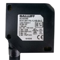 BALLUFF BOS 26K-PA-1LHB-S4-C Photoelectric Sensor BOS008E