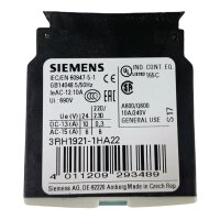 Siemens 3RT1034-1BB44 Schütz Contactor