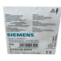 Siemens 3TF5022-AP0 Schütz Contactor