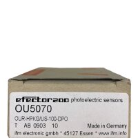 IFM efector 200 OU5070 Reflexlichtschranke ph. Sensor...