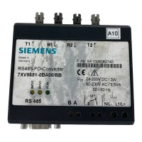 Siemens 7XV5651-0BA00/BB RS485-FO Converter