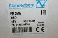 Pfannenberg PB 2010 Blitzleuchte  rot 48v    21030205000